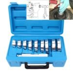 Aluminium Lagerlaufbahn und Dichtung Treiber Bush Press Installation Tool Kit 10 Stück