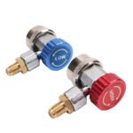 Einstellbarer AC R134A-Schnellkupplungsstecker Adapter hoch niedrig 1/4" – Bild 2
