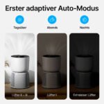 Luftreiniger mit 6-Stufen-HEPA-Filterung / Leiser Betrieb / Intelligenter Auto-Modus / Ozonfreie Luftqualität / 360° Luftzirkulation / Anpassbarer Timer / Filteraustausch-Erinnerung – Bild 4