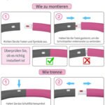 Premium Hula Hoop Reifen 1.0 von FitOne / Kalorienkiller / 8-teilig / patentiertes Wellendesign / hochwertiges PP-Material / stabiler Schaumstoff / Fitnesswaffe – Bild 5