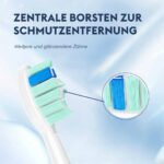 Ersatzbürsten für elektrische Zahnbürste, 3 Stück, Weiche und abgerundete Borsten, Passend für alle Snapbuy Zahnbürsten – Bild 3