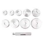 Aluminium Lagerlaufbahn und Dichtung Treiber Bush Press Installation Tool Kit 10 Stück – Bild 5