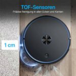 Saugroboter 6 Pro mit Absaugstation / 3.5L Staubbehälter / 250 Minuten Laufzeit / 4000PA / Intelligente Routenführung mit Lidar – Bild 6