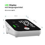Ultra Precision Blutdruckmessgerät / Präzise Blutdruck- und Pulsmessung am Oberarm / Arrhythmie-Erkennung / Mit smarter Speicherfunktion / Für den Heimgebrauch – Bild 2