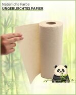 œcolife Bamboo Kitchen Towels, 48 Rolls, 45 Sheets per Roll, 3-Ply, Unbleached Bamboo Pulp with Antibacterial Properties  Amazon.de: Health & Personal Care – Bild 5