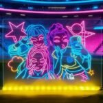 【Christmas Gift】Rewritable Acrylic Message Board, 1/8 Counts USB Powered Illuminated Dry Erase Board with Stand & Markers & Rags, Room Accessories, LED Display Board, School Supplies,Christmas gifts – Bild 8